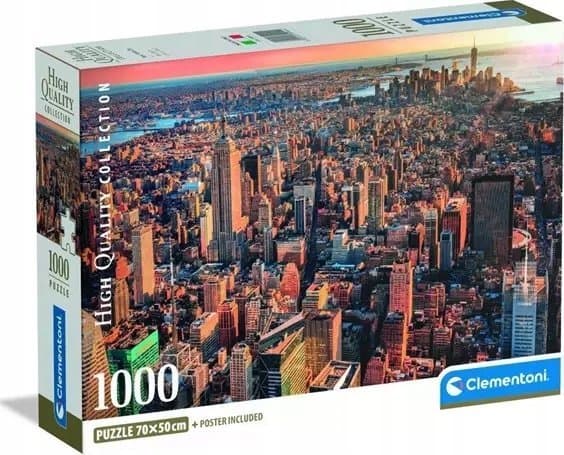Clementoni 1000 pcs. CB New York City, 14 År