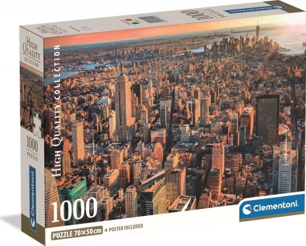 Clementoni 1000 pcs. CB New York City, 14 År