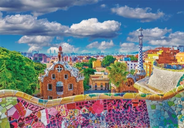 Clementoni 1000 pcs. CB Park G?ell Barcelona, 14 år