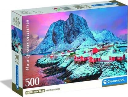 Clementoni 500 st CB HQC Hamnoy Village, 14 År