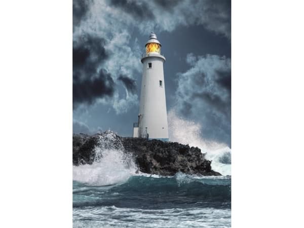 Clementoni 1000 pcs. CB Lighthouse In The Storm, 14 yr(s)