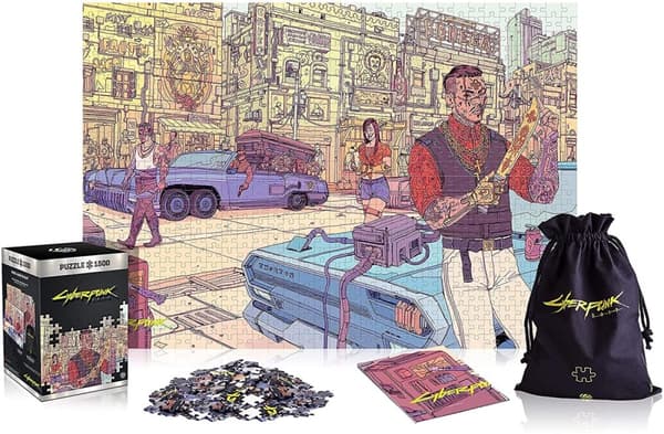 Cyberpunk 2077: Valentinos puslespil 1500 stk