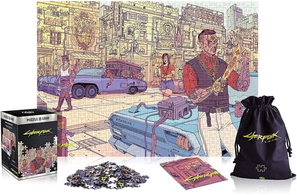 Cyberpunk 2077: Valentinos puslespil 1500 stk