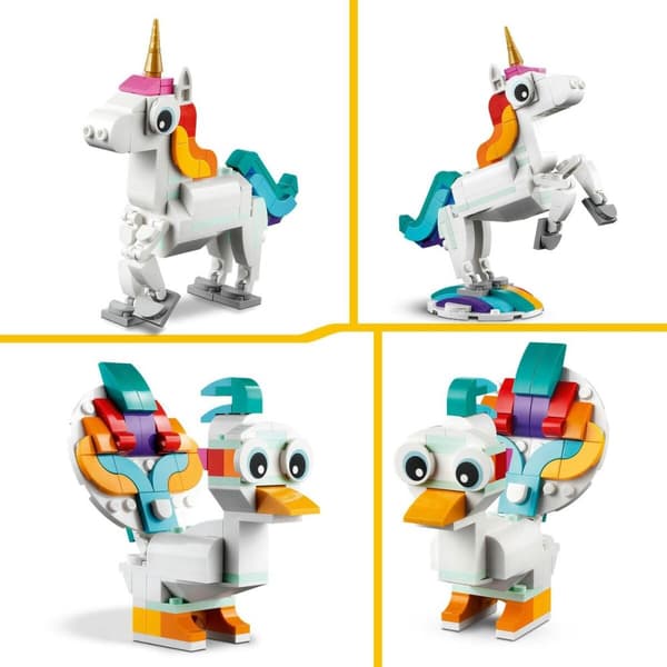 Konstruktionsspil Lego Creator Magic Unicorn 31140 3-i-1 145 Dele