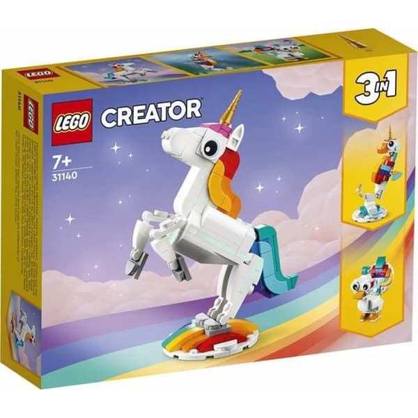 Konstruktionsspil Lego Creator Magic Unicorn 31140 3-i-1 145 Dele