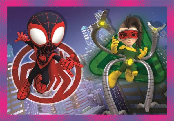 Clementoni 4 in 1 palapelit Spidey ja hänen hämmästyttävät ystävänsä