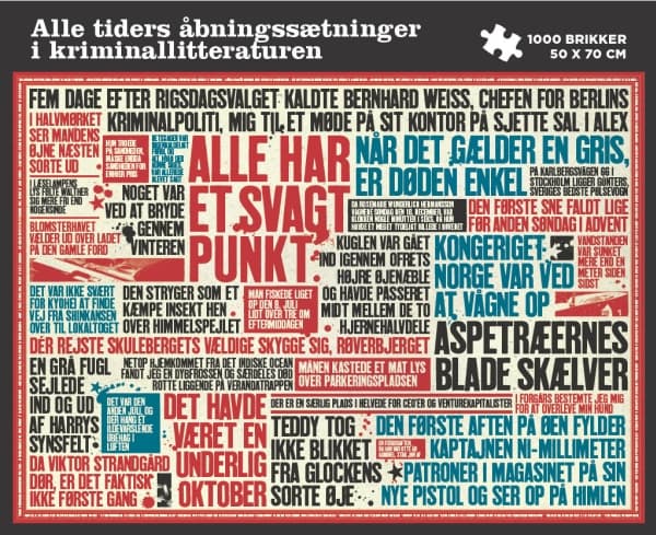 Kaikkien aikojen rikoskirjallisuuden alkulauseet