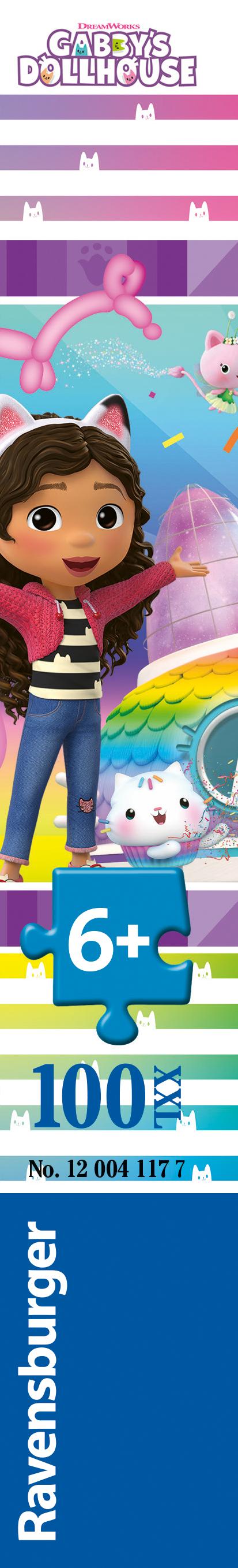 Gabby's Dollhouse Pussel 100 bitar XXL, Ravensburger