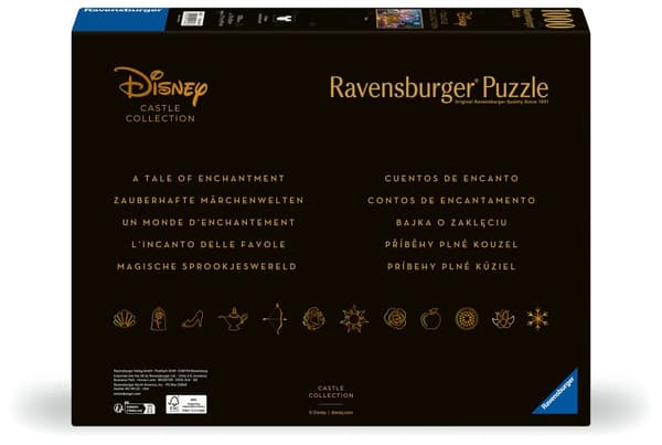 Disney Castle Tiana Puslespill 1000 brikker, Ravensburger
