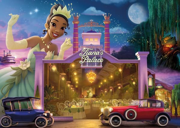 Disney Castle Tiana Puslespill 1000 brikker, Ravensburger