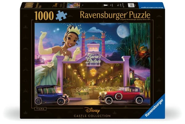 Disney Castle Tiana Puslespill 1000 brikker, Ravensburger