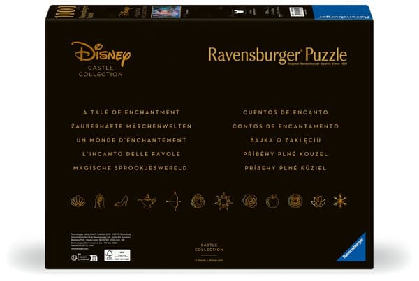 Disney Castle Pocahontas Pussel 1000 bitar, Ravensburger