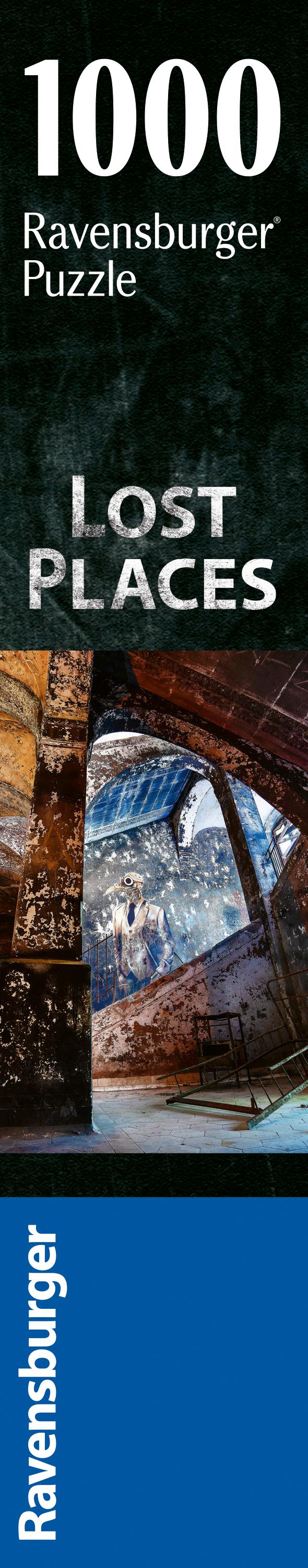 Lost Places, Alpenhaus Graffito Beelitzer Pussel 1000 bitar, Ravensburger
