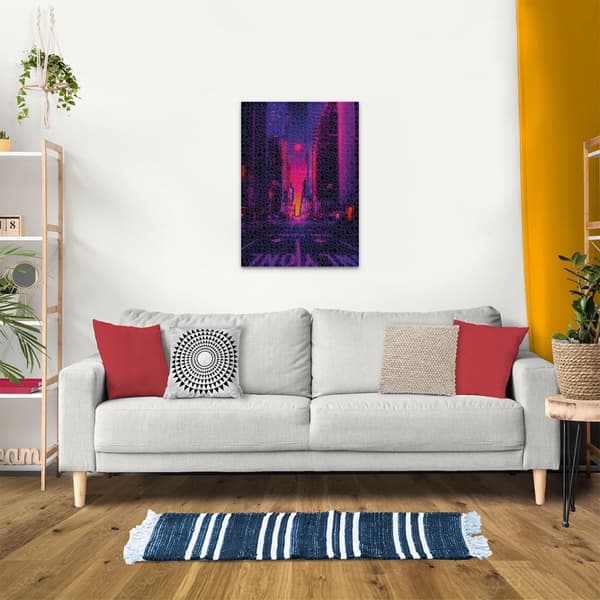 New York In Neon Pussel 1000 bitar, Ravensburger