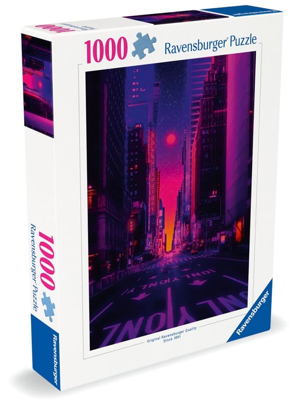New York In Neon Pussel 1000 bitar, Ravensburger