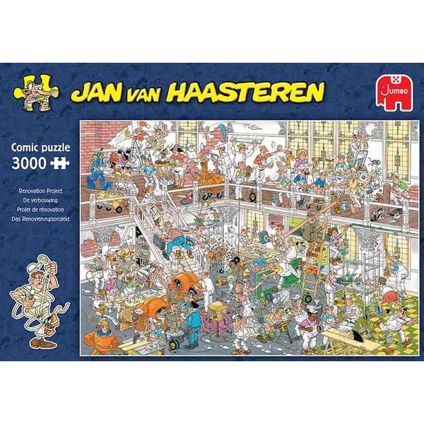 Jan van Haasteren Pussel: Renovation Project 3000 Brikker
