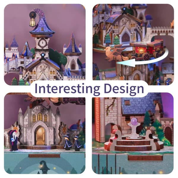 Tonecheer Book Nook - Magical Castle