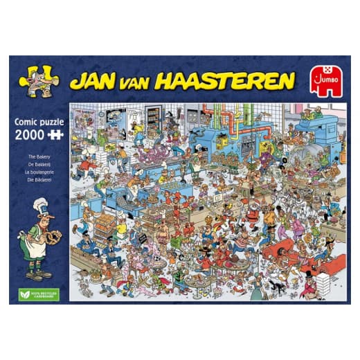 Jan van Haasteren Pussel - The Bakery 2000 Bitar