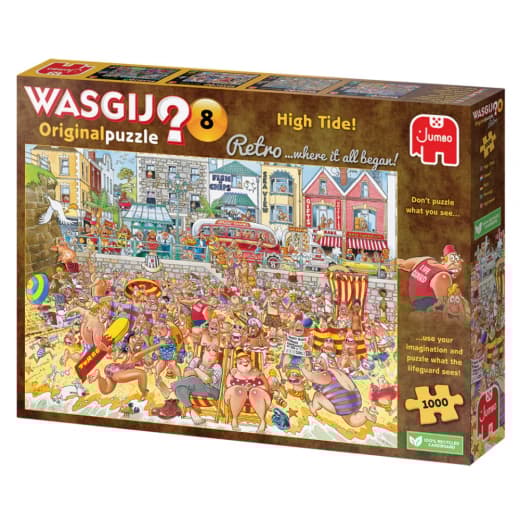 Wasgij? Retro Original #8 - High Tide! 1000 Brikker