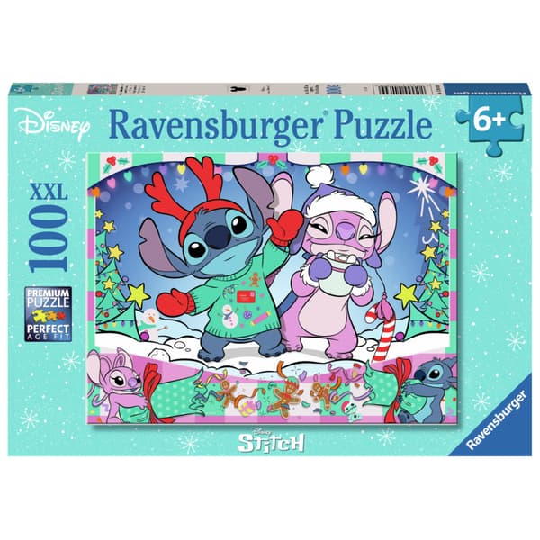 Ravensburger: Disney Stitch Jul 100 XXL Brikker