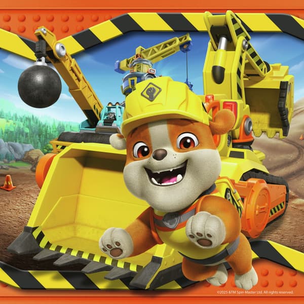 Ravensburger Pussel: Rubble & Crew Work Vechicles 3x49 Bitar