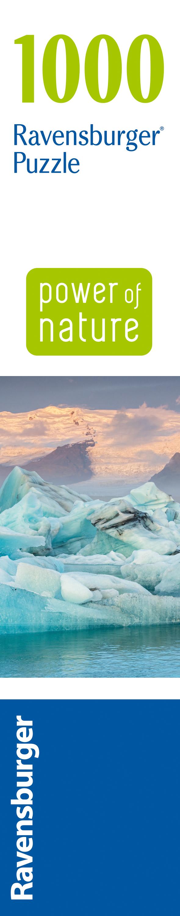 Jökulsárlón Island Puslespill 1000 brikker, Ravensburger