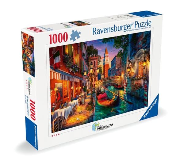 Canal Cruise In Venice Pussel 1000 bitar, Ravensburger