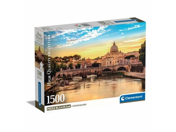 Clementoni High Quality Collection Rome, 1500 stykker, Landskap, 18 år