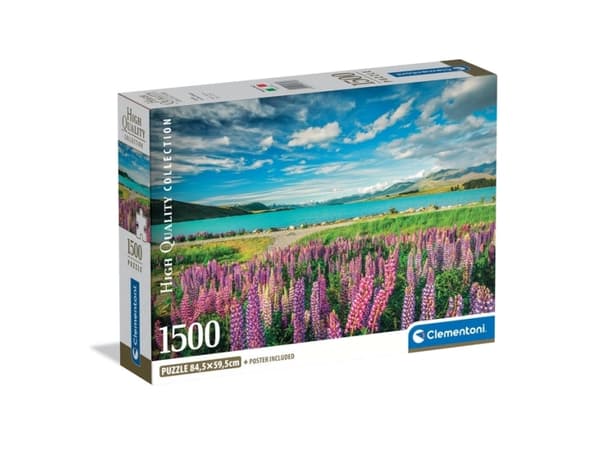Clementoni High Quality Collection 31731, 1500 styck, Liggande, 18 År