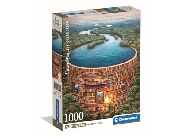Clementoni 1000 pcs. CB High Quality Collection Bibliodame, 14 År