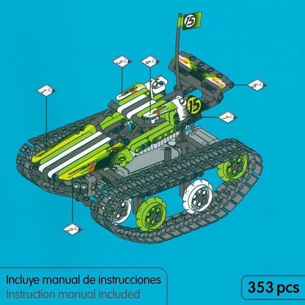 Konstruktionsspil IM Master 353 Dele