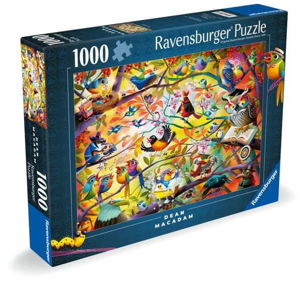 Busy Birdies Puslespill 1000 brikker, Ravensburger
