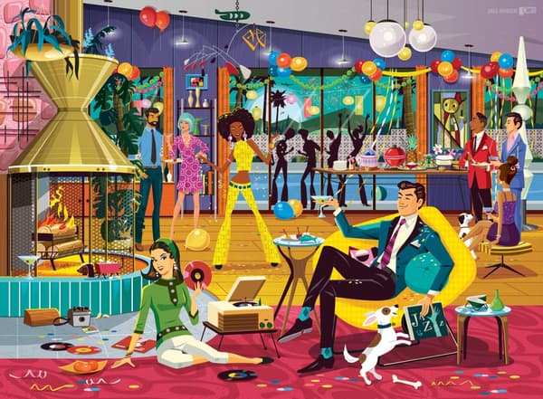 Jazzy! Pussel 500 bitar, Ravensburger