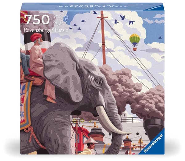 Art&Soul - Around the world in 80 days Pussel 750 bitar, Ravensburger