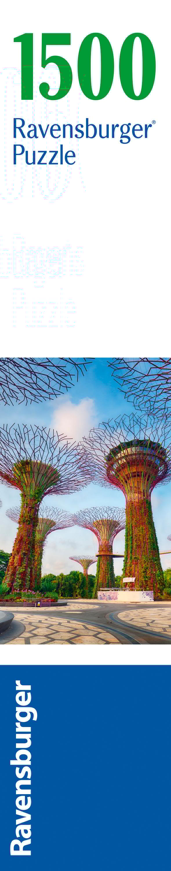 Garden By The Bay At Singapore Puslespill 1500 brikker, Ravensburger