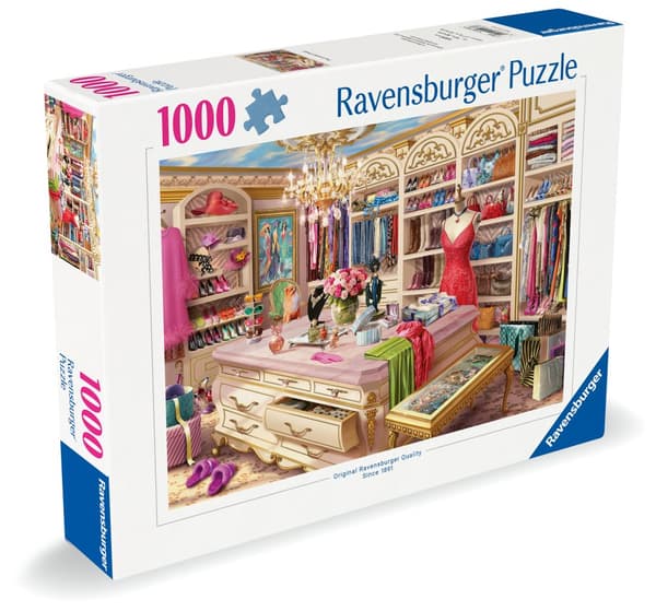 The Coveted Closet Puslespill 1000 brikker, Ravensburger