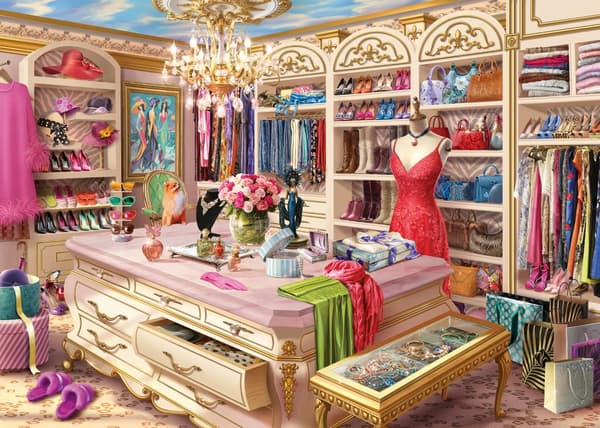 The Coveted Closet Pussel 1000 bitar, Ravensburger