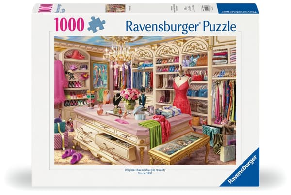 The Coveted Closet Pussel 1000 bitar, Ravensburger