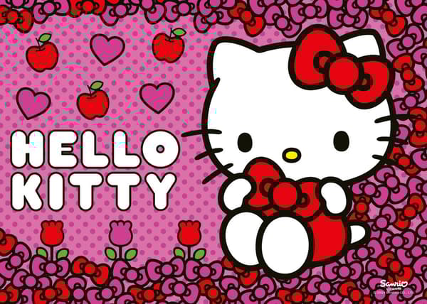 Hello Kitty Pussel 1000 bitar, Ravensburger