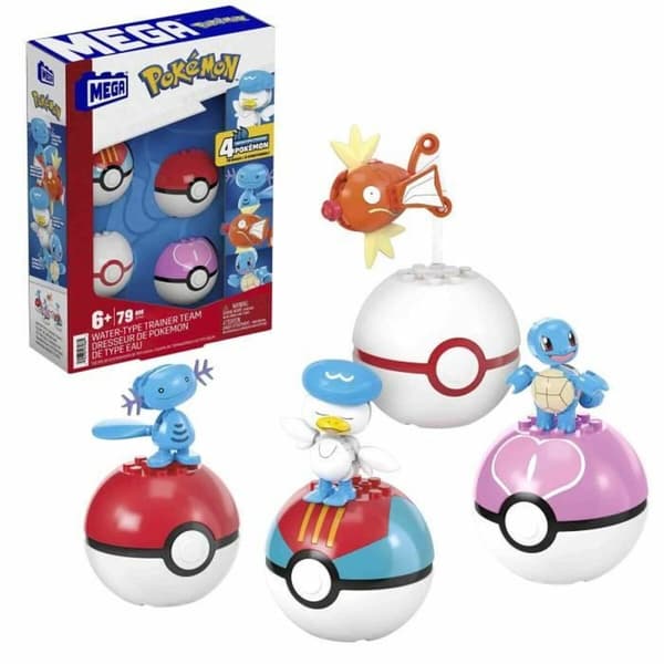 Byggsats MEGA BRANDS 4 WATER POKEMON