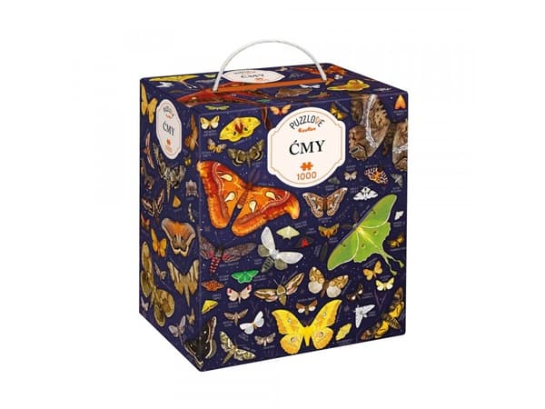 Czuczu Puzzle 1000 elementtiä Puzzlove Moths (koiperhoset)