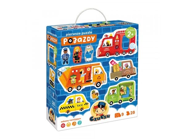 Puzzle CzuCzu First Puzzle Vehicles 93617