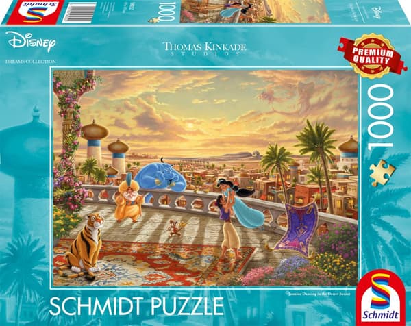 Disney Jasmine Dancing in the Desert Sunlight Pussel 1000 bitar, Schmidt