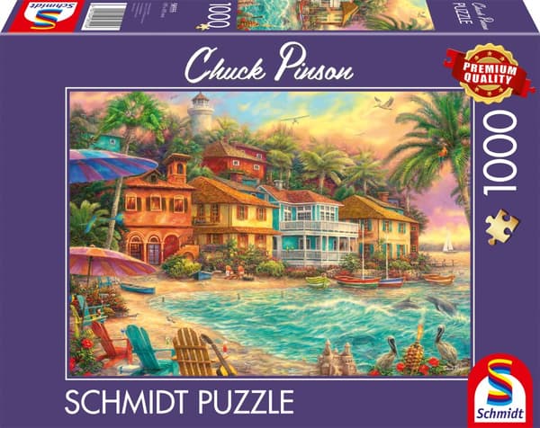 Pussel Island life 1000 bitar, Schmidt