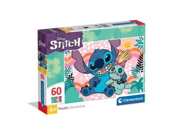 Clementoni Supercolor 26331, 60 stykker, Tegneserier, 4 år