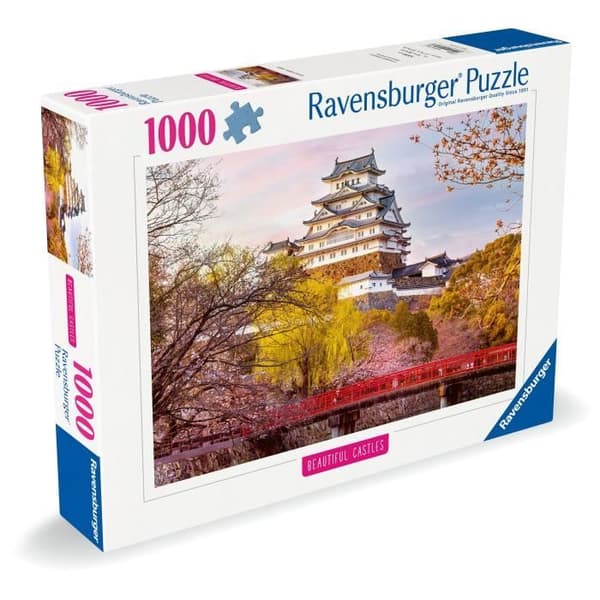 1000-bitars pussel Himeji Castle, Japan, Highlight Collection, från 14 år, Castle, 12001316, Ravensburger