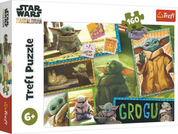 Trefl The Mandalorian Grogu Puslespil med 160 brikker 15411