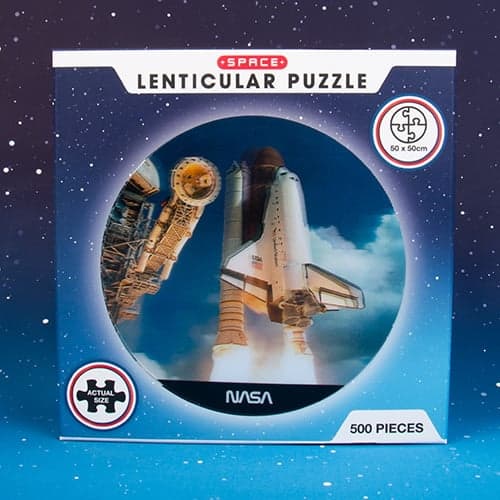Fizz Creations NASA Lentikulært puslespill