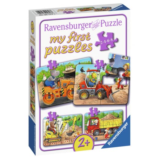 Ravensburger: Byggepladser 2-8 Brikker