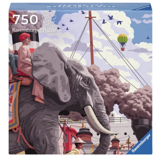 Ravensburger: Around the world in 80 days 750 Brikker